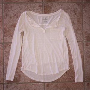 Cream Henley